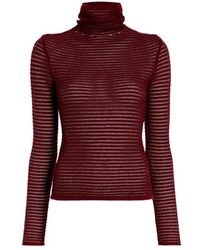 Proenza Schouler - Hailey Ribbed Turtleneck Top - Lyst