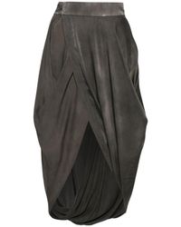 Uma Wang - Asymmetric Skirt - Lyst