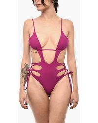 DSquared² - Cut-Out One-Piece Swimsuit - Lyst