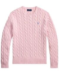Polo Ralph Lauren - Cable Knit Jumper - Lyst
