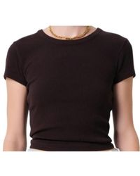 Citizens of Humanity - Ribbed Knit T-Shirt - Lyst