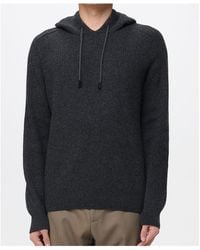 Tagliatore - Ribbed Hoodie - Lyst