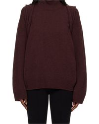 Issey Miyake - Backpack Turtleneck Sweater - Lyst