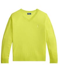 Polo Ralph Lauren - Embroidered Merino Wool Sweater - Lyst