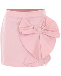 Essentiel Antwerp - Bow-Detail Mini Skirt - Lyst