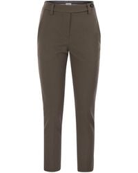 Brunello Cucinelli - Cigarette Trousers - Lyst