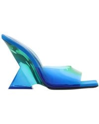 The Attico - The Cheope Slip-On Heeled Mules - Lyst