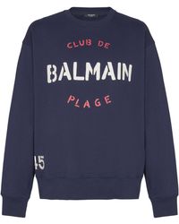 Balmain - Club De Plage Logo Sweatshirt - Lyst
