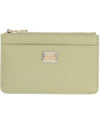 Dolce & Gabbana - Dauphine Logo Plaque Card Holder - Lyst