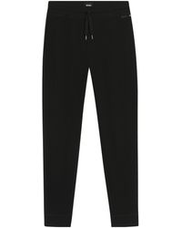 BOSS - Verticalribbed Knit Jogger Pants - Lyst