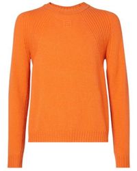 Fendi - Ff Embossed Crewneck Jumper - Lyst
