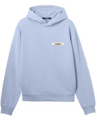 Jacquemus - The Gros Grain Long-Sleeve Hoodie - Lyst