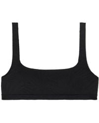Loulou de Saison - Hephaistos Stretch-Cloqué Bikini Top - Lyst