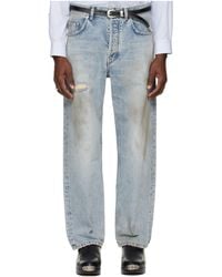 Enfants Riches Deprimes - Enfants Riches Déprimés Distressed Baggy Jeans - Lyst