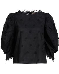 FARM Rio - Loose Three-Quarter Sleeve Top - Lyst