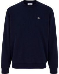 Lacoste - Crewneck Long-Sleeved Sweatshirt - Lyst