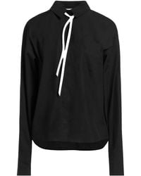 Sportmax - Lace-Up Long-Sleeved Shirt - Lyst