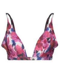 Isabel Marant - Floral-Print Bikini Tops - Lyst