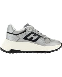Hogan - H669 Side Logo Patch Low-Top Sneakers - Lyst