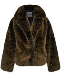 Stand Studio - Faux-Fur Jacket - Lyst