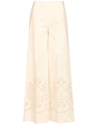 forte_forte - Elastic Waist Casual Pants - Lyst