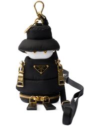 Prada - Soft Robot Re-Nylon Bag Charm - Lyst