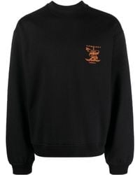 Y. Project - Logo-Embroidered Organic Cotton Sweatshirt - Lyst