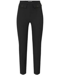 Elisabetta Franchi - High-Waist Trousers - Lyst