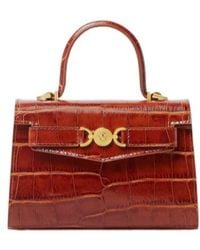 Versace - Medusa 95 Embossed Small Handbag - Lyst