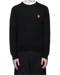 Maison Kitsuné - Maison Kitsuné Fox Head Regular Jumper - Lyst