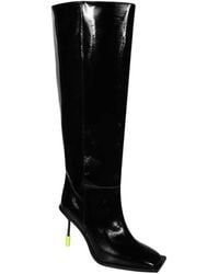 MSGM - Square Toe Boots - Lyst