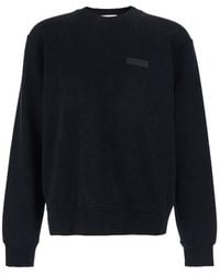 Givenchy - Logo Patch Crewneck Sweatshirt - Lyst