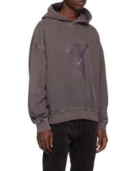 we11done - Logo-Print Cotton Hoodie - Lyst