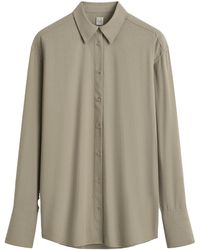 TOTEME - Classic Tuxedo Button-Down Shirt - Lyst