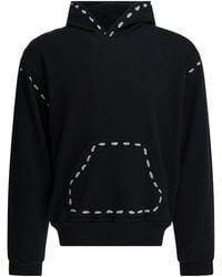 Kapital - Long-Sleeved Hooded Sweatshirt - Lyst