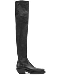 Bottega Veneta - Over-The-Knee Bv Lean Boots - Lyst