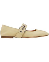 Aeyde - Uma Eyelet Mary Jane Ballet Flats - Lyst