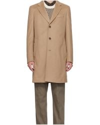 BOSS - Slim-Fit Coat - Lyst