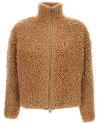 Max Mara - Studio Oggetti Zip-Up Cardigan - Lyst