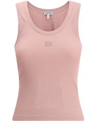 Loewe - Anagram Sleeveless Tank Top - Lyst