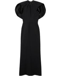 Maticevski - Cypress Ruched Crepe Midi Dress - Lyst
