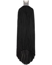 Balenciaga - Embroidered Maxi Dress - Lyst