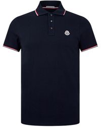 Moncler - Maglia Logo Polo Shirt - Lyst