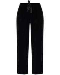 Zadig & Voltaire - Poma Velvet Side-Stripe Trousers - Lyst