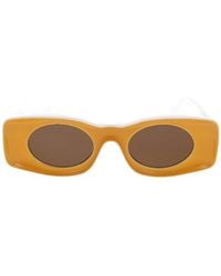 Loewe - Rectangular Frame Sunglasses - Lyst