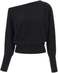 Marella - Gola Asymmetric Knitted Sweater - Lyst