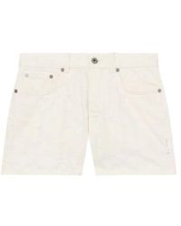 Off-White c/o Virgil Abloh - Star Jacquard Doll Denim Shorts - Lyst