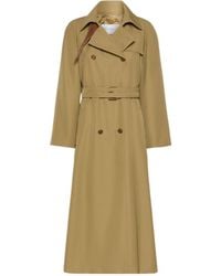 Max Mara - Water-Repellent Wool-Blend Gabardine Trench Coat - Lyst