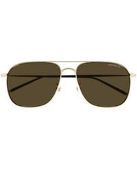Montblanc - Eyewear Pilot Frame Sunglasses - Lyst