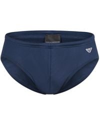 Emporio Armani - Simple Swimming Trunks - Lyst